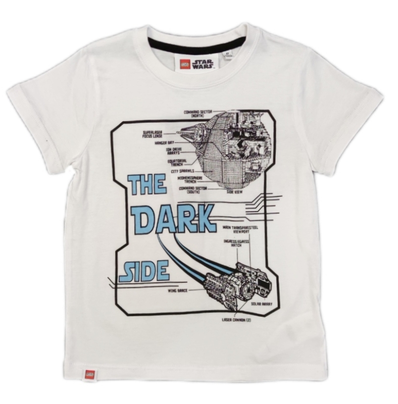 STAR WARS T-Shirt Weiß - Dark Side